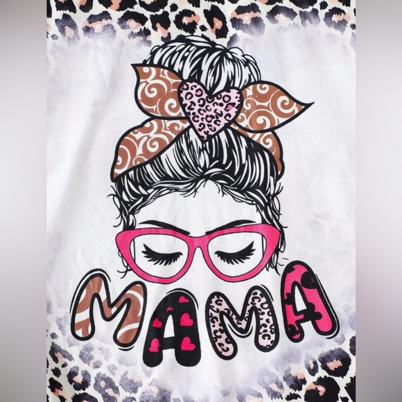 Leopard Print Shirt with Graphic Design - Picture 3 of 7